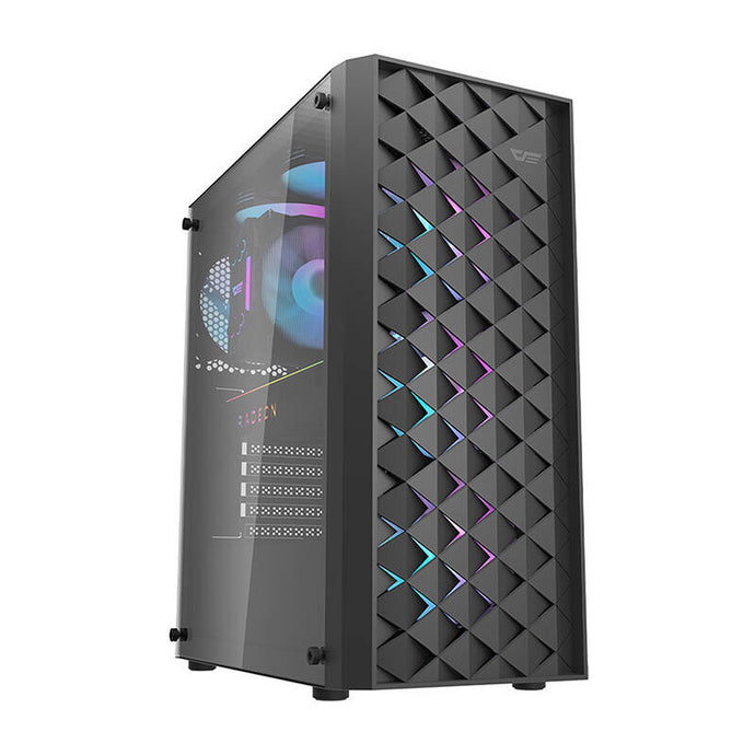Darkflash DK351 Ryzen 7  3.7 GHz - SSD 512 Go - 16 Go DDR 4 - AMD Radeon RX 570 - Win 11 64 Bits Pro - Wifi