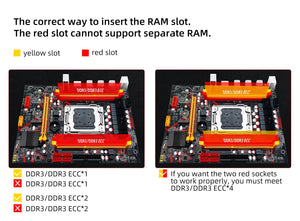 Carte Mére Gaming Socket 2011 LGA X79 - DDR3 NON ECC/ECC RAM -SSD M.2 M-ATX